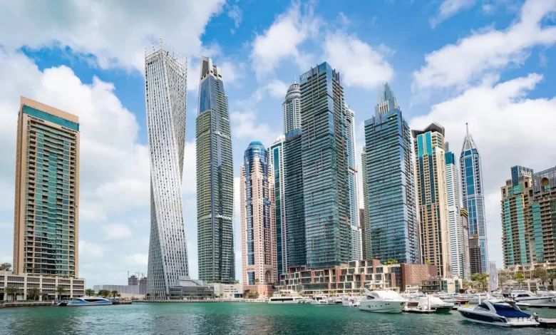 gratte ciel et marché immobilier de Dubaï